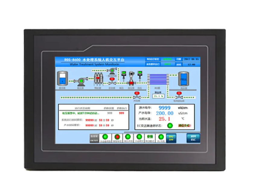 Factory Supplied Single-Stage Reverse Osmosis Program Controller Two-Way Conductivity Measurement